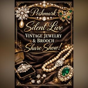 Vintage jewelry, costume jewelry & brooch share show!